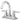 Kingston Brass KS8661DL Concord 4 in. Centerset Bathroom Faucet, Polished Chrome - BNGBath
