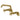 Kingston Brass KS423SB Concord Two-Handle Wall-Mount Kitchen Faucet, Brushed Brass - BNGBath