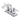 Kingston Brass KB8461DL Concord 4 in. Centerset Bathroom Faucet with Push Pop-Up, Polished Chrome - BNGBath