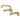 Kingston Brass KS423PB Concord Two-Handle Wall-Mount Kitchen Faucet, Polished Brass - BNGBath