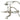 Kingston Brass CC543T8 Vintage 7-Inch Wall Mount Tub Faucet with Hand Shower - BNGBath