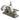 Kingston Brass KS8648QLL 4 in. Centerset Bathroom Faucet, Brushed Nickel - BNGBath