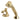 Kingston Brass KSK4302ALTR Deck Mount Hand Shower with Diverter for Roman Tub Faucet, Polished Brass - BNGBath