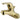 Kingston Brass GKB542 Single-Handle 4 in. Centerset Bathroom Faucet, Polished Brass - BNGBath