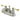 Kingston Brass KB3609BL 4 in. Centerset Bathroom Faucet, Brushed Nickel/Polished Brass - BNGBath