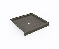 Thumbnail for Swan Solid Surface 42-In X 42-In Shower Base With Center Drain - BNGBath