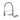 Gourmetier GS1248AL Heritage Two-Handle Wall-Mount Pull-Down Sprayer Kitchen Faucet, Brushed Nickel - BNGBath