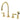 Gourmetier GS2792GLBS Widespread Kitchen Faucet with Brass Sprayer,, Polished Brass - BNGBath