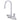 Kingston Brass ABT200-1 Vintage Gooseneck Tub Faucet Body, Polished Chrome - BNGBath