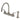 Kingston Brass KB798YLSP Yosemite 8-Inch Centerset Kitchen Faucet with Sprayer, Brushed Nickel - BNGBath