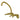 Kingston Brass KS514SB Kingston Two Handle Wall Mount Kitchen Faucet, Brushed Brass - BNGBath