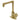 Kingston Brass KSD144RXBB Belknap Single-Handle Bathroom Faucet with Push Pop-Up, Brushed Brass - BNGBath