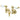 Kingston Brass CC35T2 Vintage 3-3/8-Inch Wall Mount Tub Faucet, Polished Brass - BNGBath