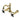 Kingston Brass KS1262PKX Duchess Two-Handle Wall Mount Kitchen Faucet, Polished Brass - BNGBath