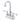 Kingston Brass KB3611FL 4 in. Centerset Bathroom Faucet, Polished Chrome - BNGBath