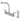 Kingston Brass FB758SP Americana 8-Inch Centerset Kitchen Faucet with Sprayer, Brushed Nickel - BNGBath