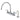 Kingston Brass KB721AL Vintage Centerset Kitchen Faucet, Polished Chrome - BNGBath