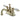 Kingston Brass KS7102WLL 4 in. Centerset Bathroom Faucet, Polished Brass - BNGBath