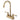 Kingston Brass KB492AL Victorian 4" Centerset High Arch Bar Faucet, Polished Brass - BNGBath