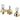 Kingston Brass KS3962WCL 8 in. Widespread Bathroom Faucet, Polished Brass - BNGBath