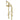 Aqua Vintage CCK8407DX Concord Freestanding Tub Faucet with Supply Line, Stop Valve, Brushed Brass - BNGBath