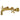 Kingston Brass KS8127NX Hamilton Two-Handle Wall Mount Bathroom Faucet, Brushed Brass - BNGBath