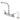 Kingston Brass KB711LL Legacy 8-Inch Centerset Kitchen Faucet, Polished Chrome - BNGBath