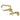 Kingston Brass KS823PB Concord Two-Handle Wall-Mount Kitchen Faucet, Polished Brass - BNGBath