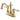 Kingston Brass KB1602BPL 4 in. Centerset Bathroom Faucet, Polished Brass - BNGBath