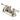 Kingston Brass KB5618BL 4 in. Centerset Bathroom Faucet, Brushed Nickel - BNGBath