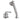 Kingston Brass KSK2361TR Deck Mount Hand Shower with Diverter for Roman Tub Faucet, Polished Chrome - BNGBath