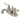 Kingston Brass KB609BL 4 in. Centerset Bathroom Faucet, Brushed Nickel/Polished Brass - BNGBath
