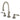 Kingston Brass KS2988DFL NuFrench Widespread Bathroom Faucet with Brass Pop-Up, Brushed Nickel - BNGBath