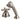 Kingston Brass KSK3358AXTR Deck Mount Hand Shower with Diverter for Roman Tub Faucet - BNGBath