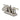 Kingston Brass FSC4648NDL NuvoFusion 4 in. Centerset Bathroom Faucet with Pop-Up Drain, Brushed Nickel - BNGBath