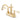 Kingston Brass KB1602FL 4 in. Centerset Bathroom Faucet, Polished Brass - BNGBath