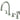 Kingston Brass KS2791ALBS Widespread Kitchen Faucet, Polished Chrome - BNGBath