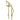 Aqua Vintage CCK8107DX Concord Freestanding Tub Faucet with Supply Line, Stop Valve, Brushed Brass - BNGBath