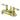 Kingston Brass KB602ACL American Classic 4" Centerset Bathroom Faucet, Polished Brass - BNGBath