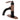 Kingston Brass KSD282KLAC Whitaker Single-Handle Bathroom Faucet with Push Pop-Up, Matte Black/Antique Copper - BNGBath