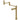 Kingston Brass KS8707ZX Millennium Deck Mount Pot Filler, Brushed Brass - BNGBath