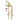 Aqua Vintage CCK8407DKL Concord Freestanding Tub Faucet with Supply Line, Stop Valve, Brushed Brass - BNGBath