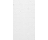 Thumbnail for MSMK-8438-1 38 x 84 Swanstone Modern Subway Tile Glue up Bathtub and Shower Single Wall Panel  - BNGBath