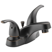 Thumbnail for Peerless P299628LF-OB-M Choice 1.2 GPM 2-Handle Centerset Lavatory Faucet In Oil Rubbed Bronze - BNGBath
