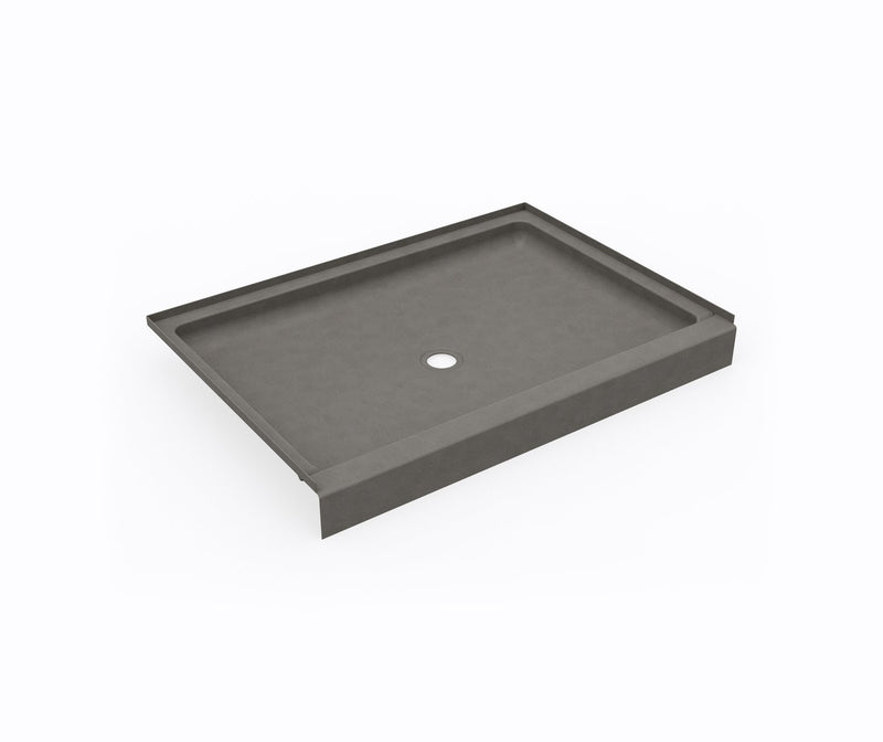 Swanstone Solid Surface 48 x 34 Shower Base with Center Drain - BNGBath