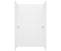 Thumbnail for 36-In x 62-In x 96-In Swanstone Solid Surface Shower Wall - BNGBath