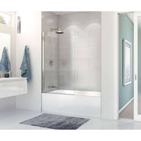 Thumbnail for 60in X 30in X 14in Alcove Soaking Bathtub Integrated Tiling Flange And Skirt - BNGBath