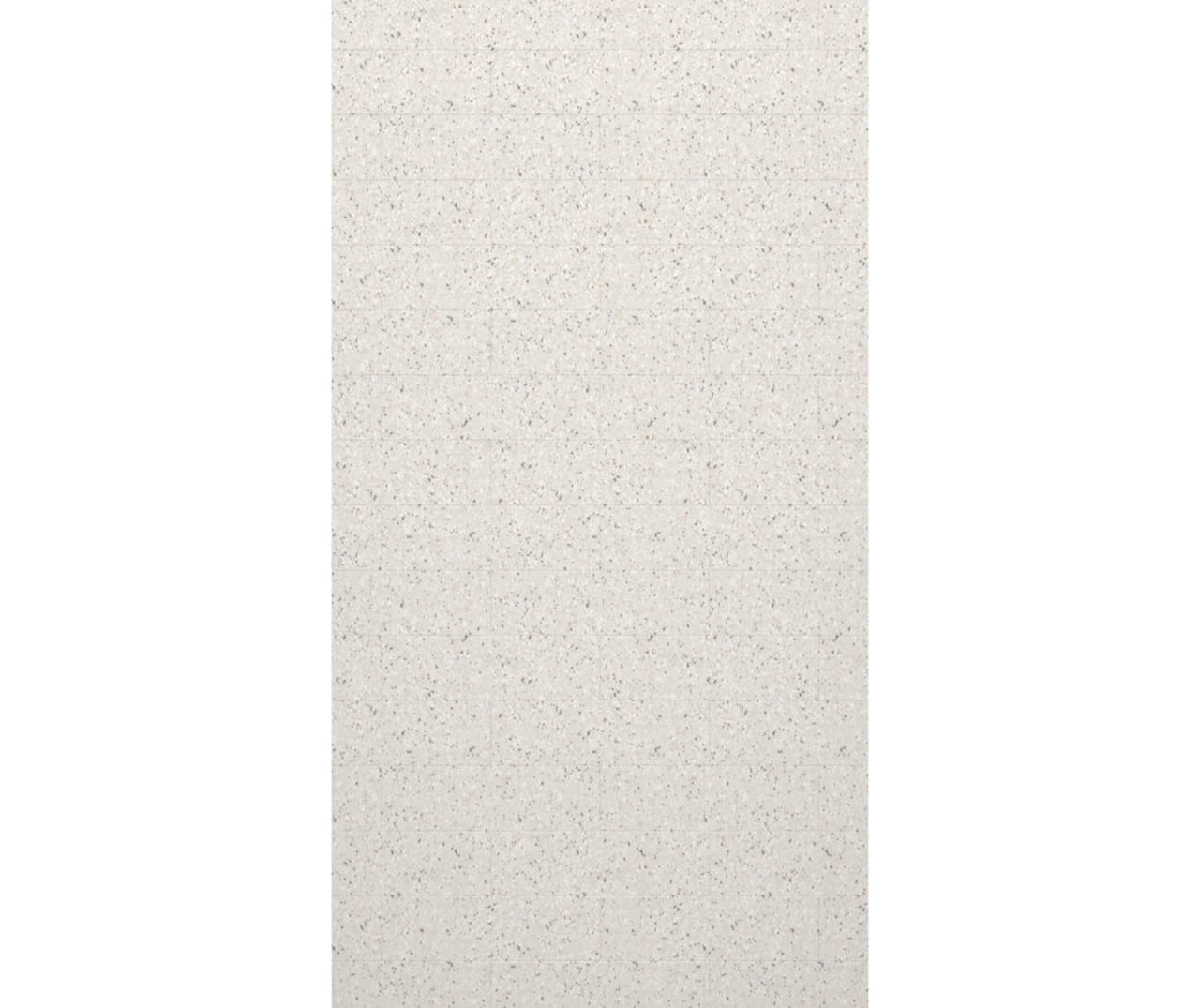 MSMK-8438-1 38 x 84 Swanstone Modern Subway Tile Glue up Bathtub and Shower Single Wall Panel  - BNGBath