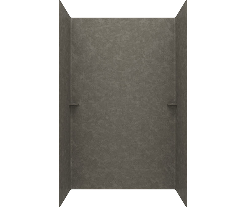36" x 60" x 72" in Swanstone Solid Surface Shower Wall Kit - BNGBath