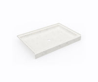 Thumbnail for SS-3248 32 x 48 Swanstone Alcove Shower Pan with Center Drain Carrara